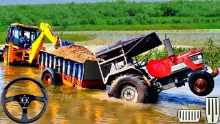 Real Tractor Trolley Cargo Farming Simulator 2021 - Android Gameplay