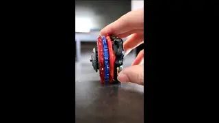 ASMR: 5 GEARS!? Assembling Perfect Divine Belial ILLEGAL MOD | Beyblade Burst Combo #shorts