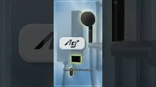 Ag+ Crystal Material - Mencegah Pembiakan Bakteria | Pancuran Mandi Elektrik Panasonic U Series