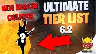 WILD RIFT | ULTIMATE TIER LIST PATCH 6.2 | NEW BROKEN TIER PICKS!