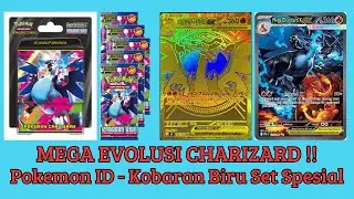 Berburu Kadal api ! Pokemon Kobaran Biru Set Special Unboxing