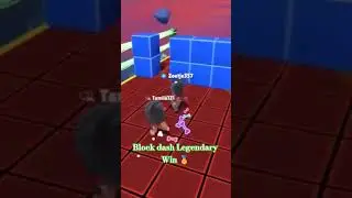 Block Dash Legendary win in #stumbleguys