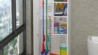 Floor Standing MOP Shelf Storage Cabinet