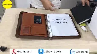 T&uacute;i Đựng Hồ Sơ T&agrave;i Liệu a4 ipad Đa Nănng( folder portfolio A4)