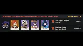Top 0.004% C2R1 Mavuika vs Shock Trooper | Dire Stygian Onslaught | Genshin Impact