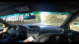1999 Ferrari 550 Maranello test drive!