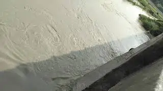 BAKRA RIVER AT THE TIME OF FLOOD ...... 🌊🌊🌊🌊