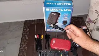 Sunplus Delta HD Uydu Alıcısı TKGS &Ouml;zellikli Kutu A&ccedil;ılışı