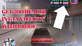 How to get health {150to 200} in GTA VICE CITY||HOW TO INCREASE HEALTH FROM 100 to 200 IN GTA