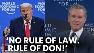 Gavin Newsom Tears Into Donald Trump In WEF 2026 Davos Speech | Newsom Davos 2026 Speech