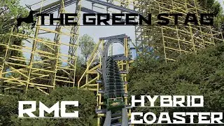 NoLimits 2 | The Green Stag | RMC Hybrid Coaster
