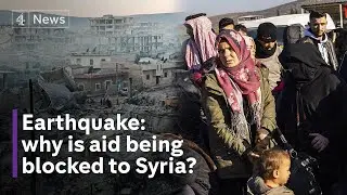Turkey-Syria quake: Why is aid being blocked?