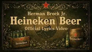 Heineken® Beer - Herman Brock Jr. & The Eurocasters (OFFICIAL LYRICS VIDEO) Country song.