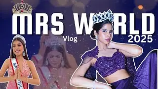 Влог BTS из Elevitta Mrs India World 2025, финала | футов. Бхавика Тивари