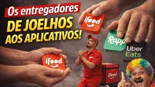 A CRISE É DO IFOOD e os ENTREGADORES NÃO  QUEREM QUE AS COISAS MUDEM