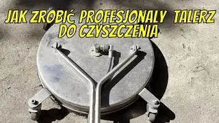 Przeróbka uszkodzonego talerza do czyszczenia powierzchni płaskich. #mosmatic #myciekostki #ostech