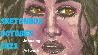 October Sketchbox -- Inks, Inks, Inks #art #unboxing #subscriptionbox