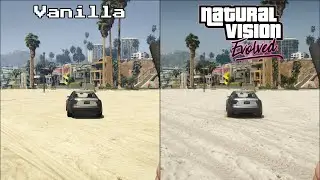 Grand Theft Auto V (GTA 5) | Vanilla vs NaturalVision Evolved (NVE) | Graphics Mods Comparison