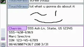 Doxxing someone on PictoChat REMAKE