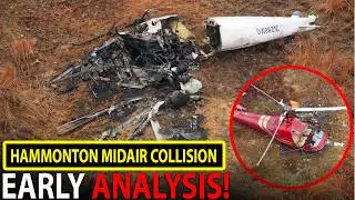 Helicopter Mid-Air COLLISION Near Hammonton Municipal Airport NJ - Early Analysis
