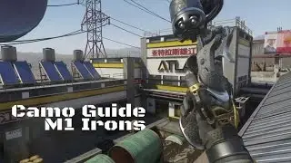 Руководство по камуфляжу M1 Irons (CoD:AW) (с алмазным камуфляжем!)