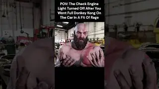 Sometimes My Mechanical Prowess Scares Even Myself - God Of War Meme #car #meme #mechanic #funny