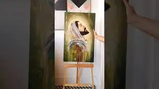 Jesus Christ with acrylic and oil paint.❤️🥰🌻🙏🏼 #oilpaint #art #acrylicpainting #oilpaint #artist