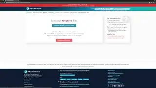 Create a Ethereum wallet with myetherwallet.com