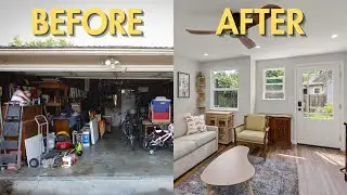 Detached Garage to Modern ADU Garage Conversion | Sacramento ADU Builder