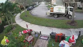 C&C Environmental spraying decorations 12/30/23