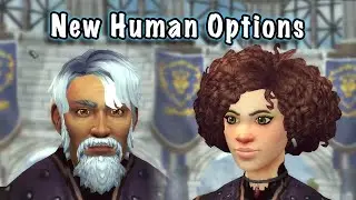 Shadowlands Human Customization Options