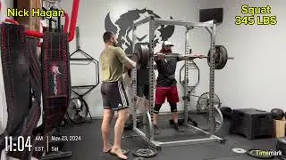 Nick Hagan 345 Squat