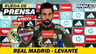ARBELOA Rueda de prensa HOY previa Real Madrid – Levante (16/01/2026)
