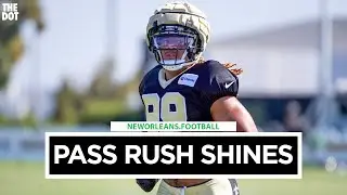 The Saints pass rush keeps delivering