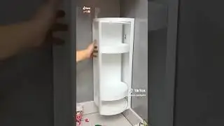 corner rotatable cabinet