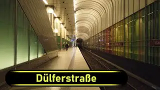 U-Bahn Station Dülferstraße - Munich 🇩🇪 - Walkthrough 🚶