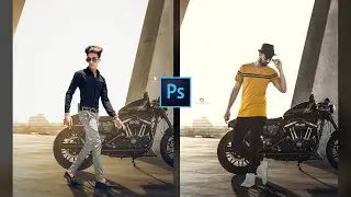ilu editz inspired photo editing / Photoshop cc background change tutorial - Amit editz
