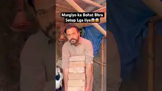 Murgiyo ka Bohat Bhra Setup Lga liya😱😱 #trending #vlog #chicken farming #youtubevloggers