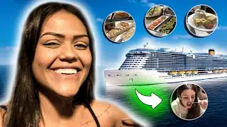 EXPERIMENTAMOS TODAS AS COMIDAS DO NAVIO!!!