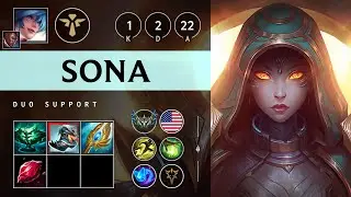Sona Support vs Nami - NA Challenger Patch 25.13