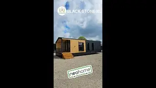 Neohome: JB Black Stone XL -Premium Bungalow mit 2 Schlafzimmern Fertighaus Modulhaus bezugsfertig