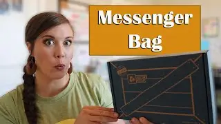 Doodle Crate Unboxing September 2020 - Shibori Messenger Bag