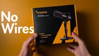 Почему вам нужен беспроводной студийный микрофон: Maono PD200W Hybrid