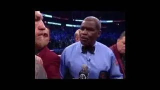 Ref prefight talk