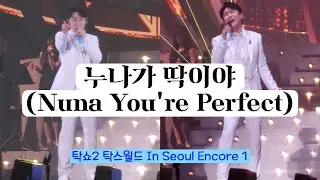 [직캠] 240217 영탁 탁쇼2 탁스월드 앵콜콘서트 (TAKSHOW2 TAKSWORLD ENCORE ) | 누나가 딱이야 (Nuna You're Perfect)