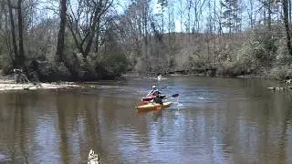 Charles Brady Paddle Challenge - Navigating Carter's Mill Ford