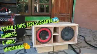 Cek Sound Box Mini Scop Double 6 Inch || Ternyata Seperti Ini Suaranya🤔