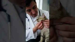 A Doctor Treats Ronaldo&rsquo;s Sick Cat 😿❤️ Subscribe to Help the Cat Heal Faster!