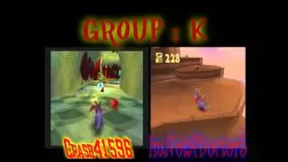 IAS3 Round 1 Group K Crash41596 v.s ImNotADoctor5  - Spyro the Dragon - Race to beast makers [2/2]