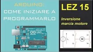 15-Arduino semplice - inversione marcia motore L293D